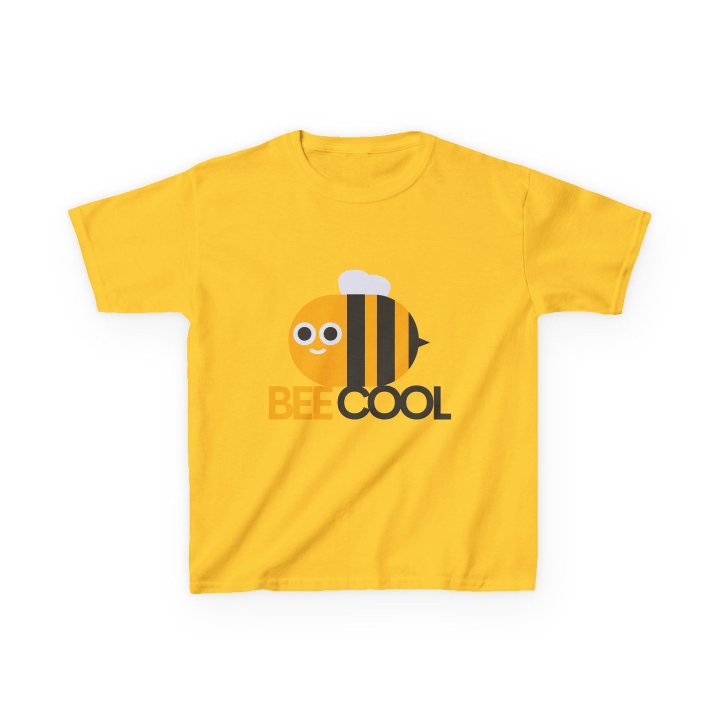 Kids Bee Cool Graphic Tee - Fun & Stylish Heavy Cotton Shirt for Children