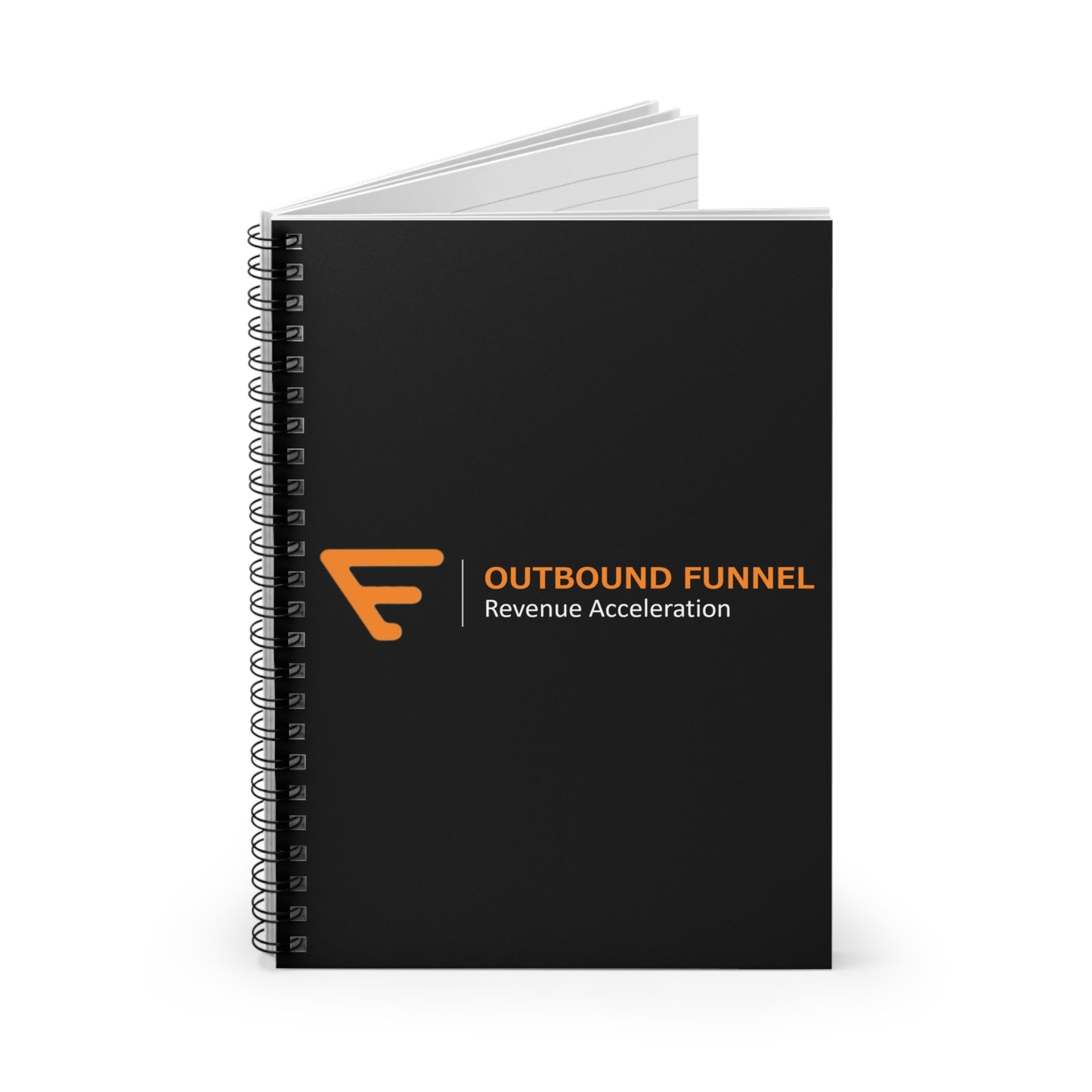 Outbound Funnel Revenue Acceleration Spiral Notebook