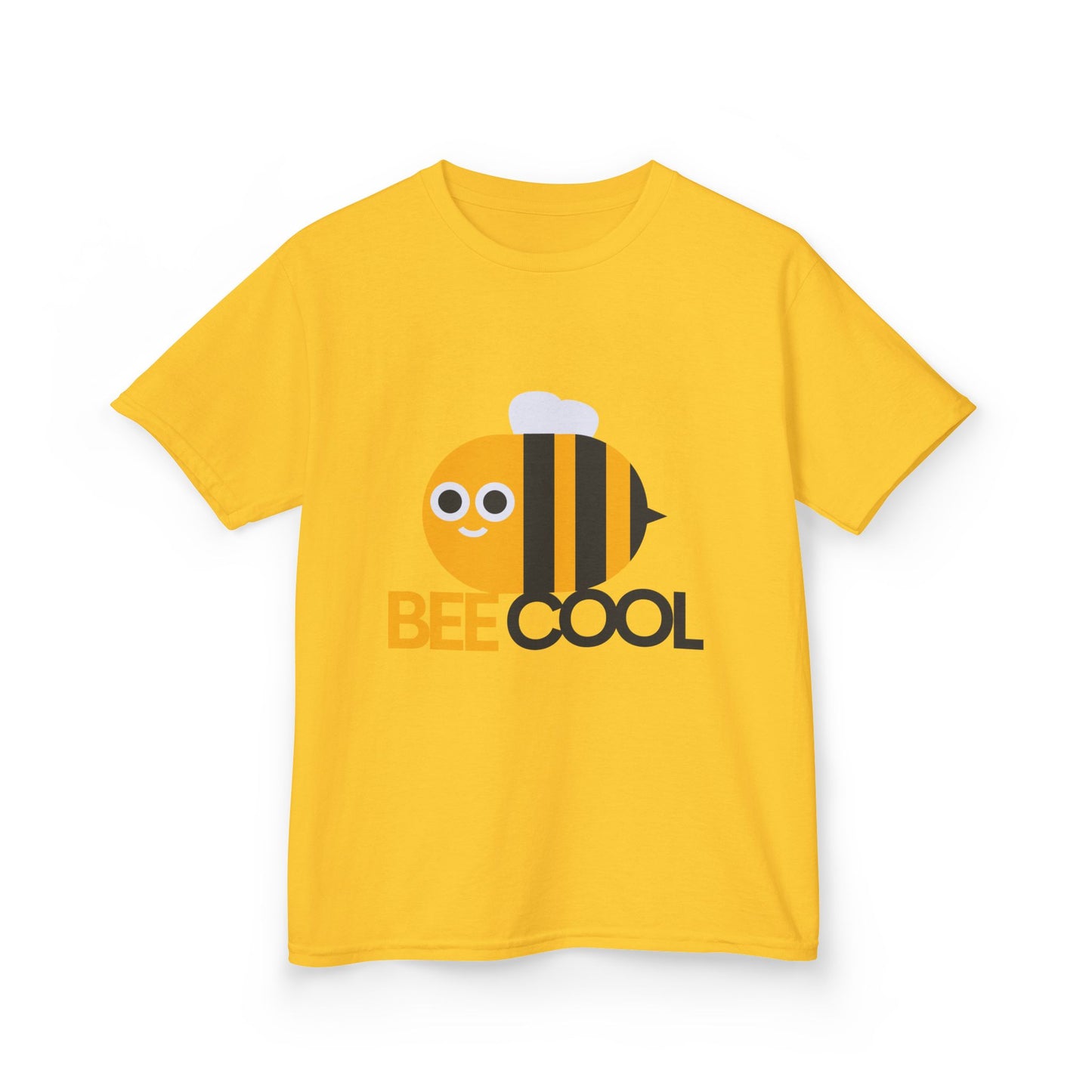 Kids Bee Cool Graphic Tee - Fun & Stylish Heavy Cotton Shirt for Children