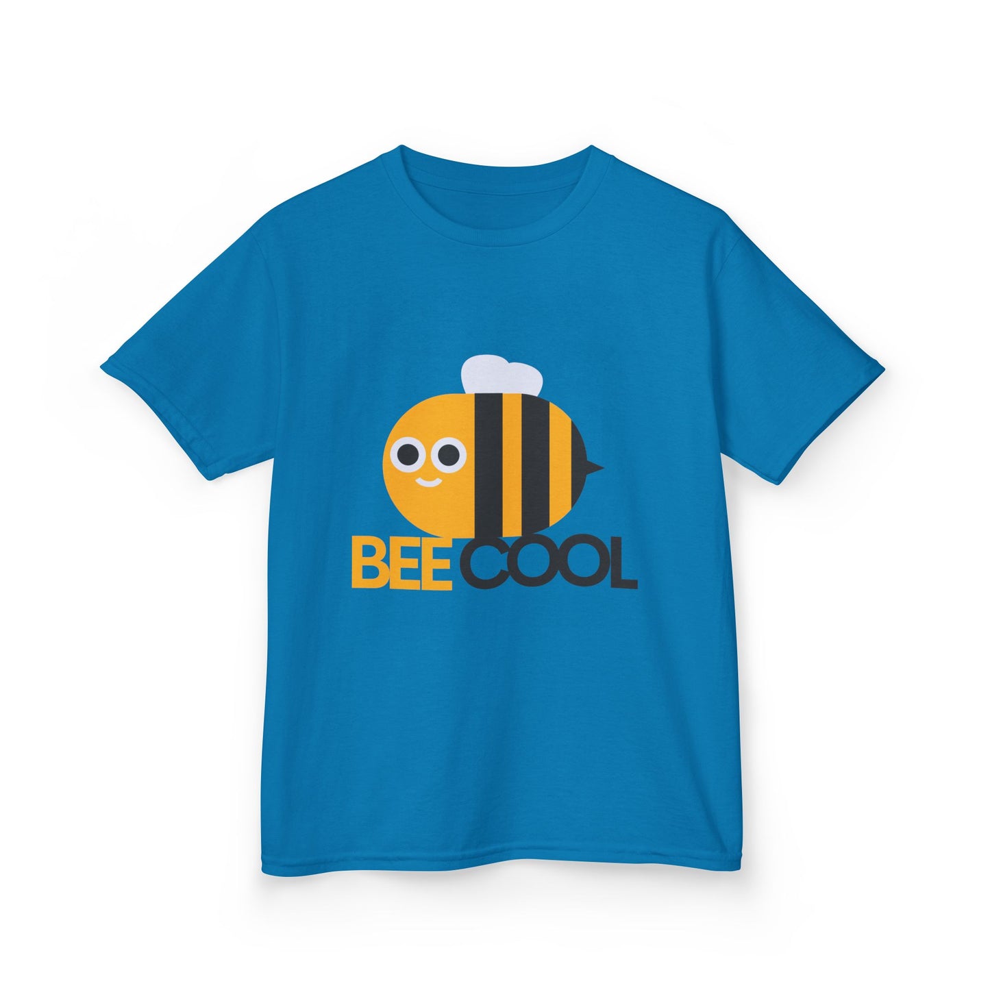 Kids Bee Cool Graphic Tee - Fun & Stylish Heavy Cotton Shirt for Children