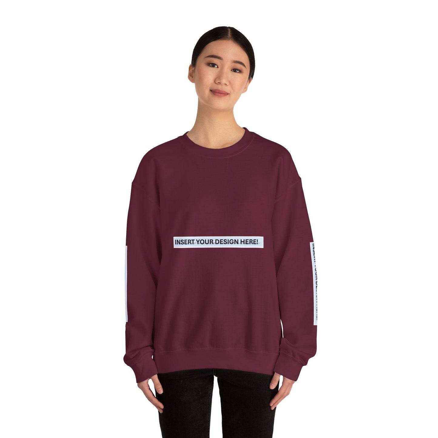 Customizable Unisex Heavy Blend™ Crewneck Sweatshirt - Perfect for Casual Wear & Personalized Gifts