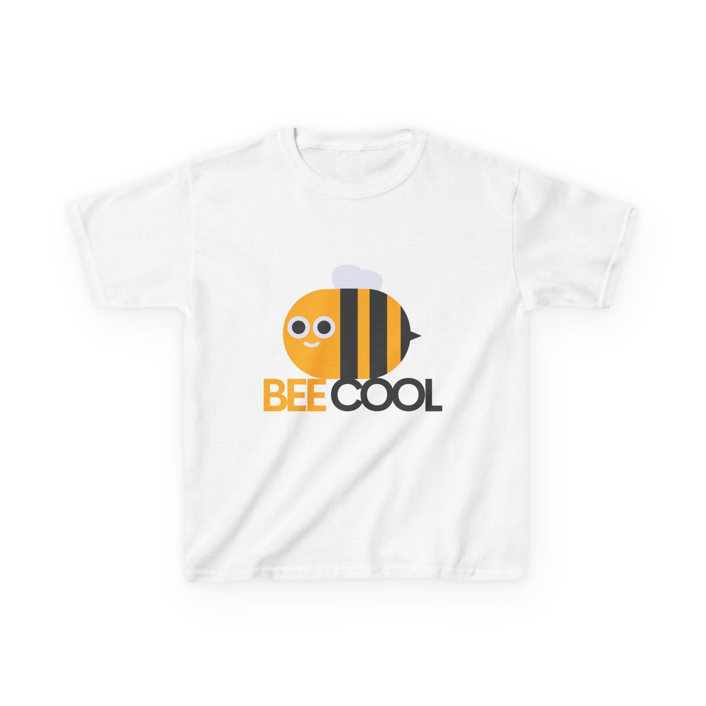 Kids Bee Cool Graphic Tee - Fun & Stylish Heavy Cotton Shirt for Children