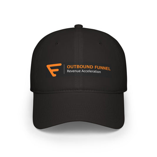 Custom Outbound Funnel Low Profile Baseball Cap for Revenue Acceleration