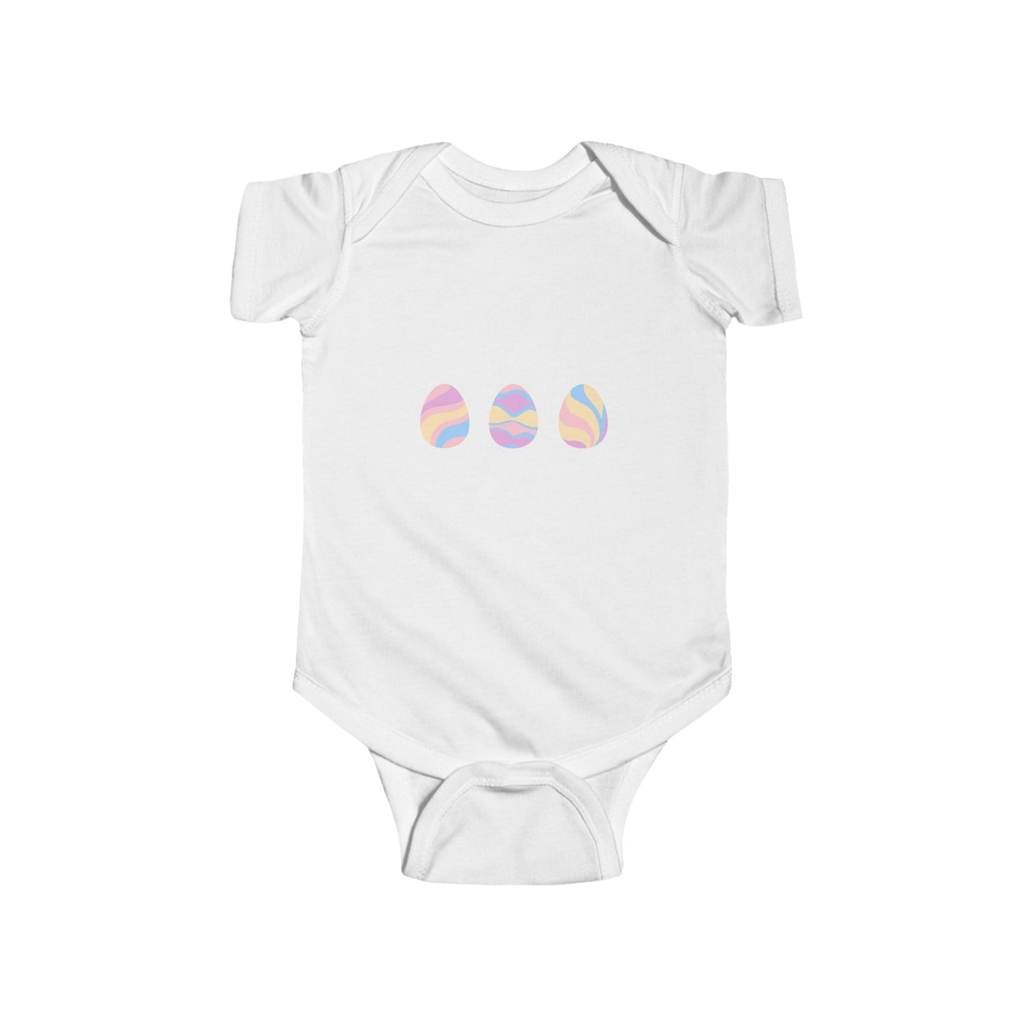 Colorful Easter Egg Infant Bodysuit - Perfect for Spring Celebrations