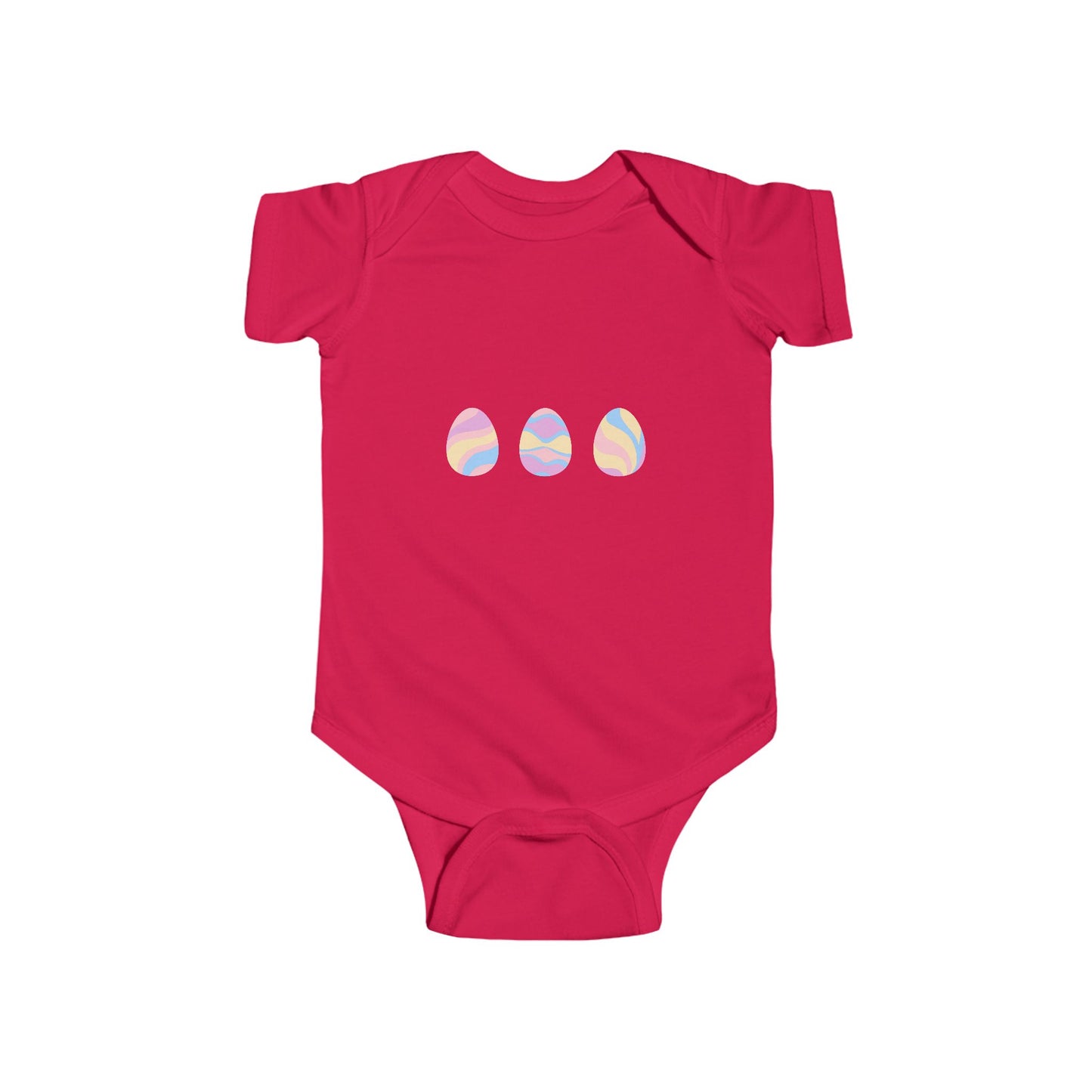 Colorful Easter Egg Infant Bodysuit - Perfect for Spring Celebrations