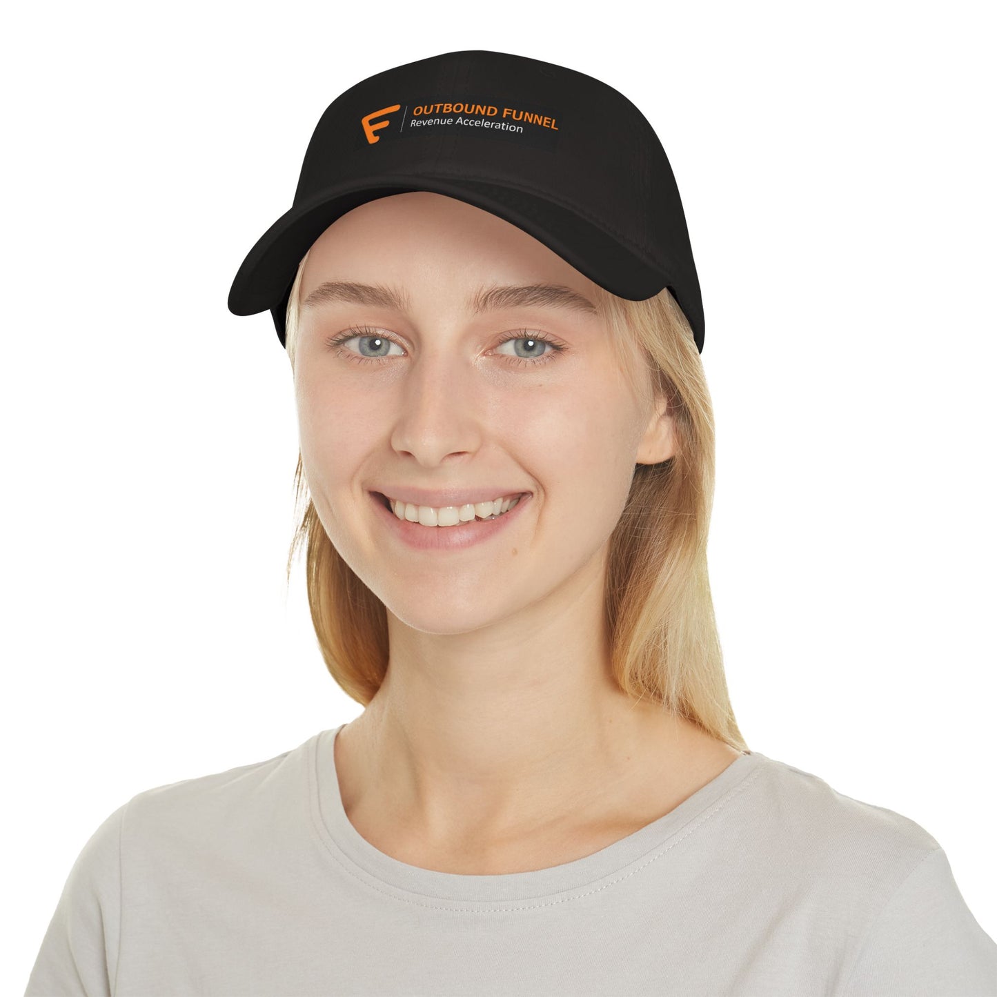 Custom Outbound Funnel Low Profile Baseball Cap for Revenue Acceleration