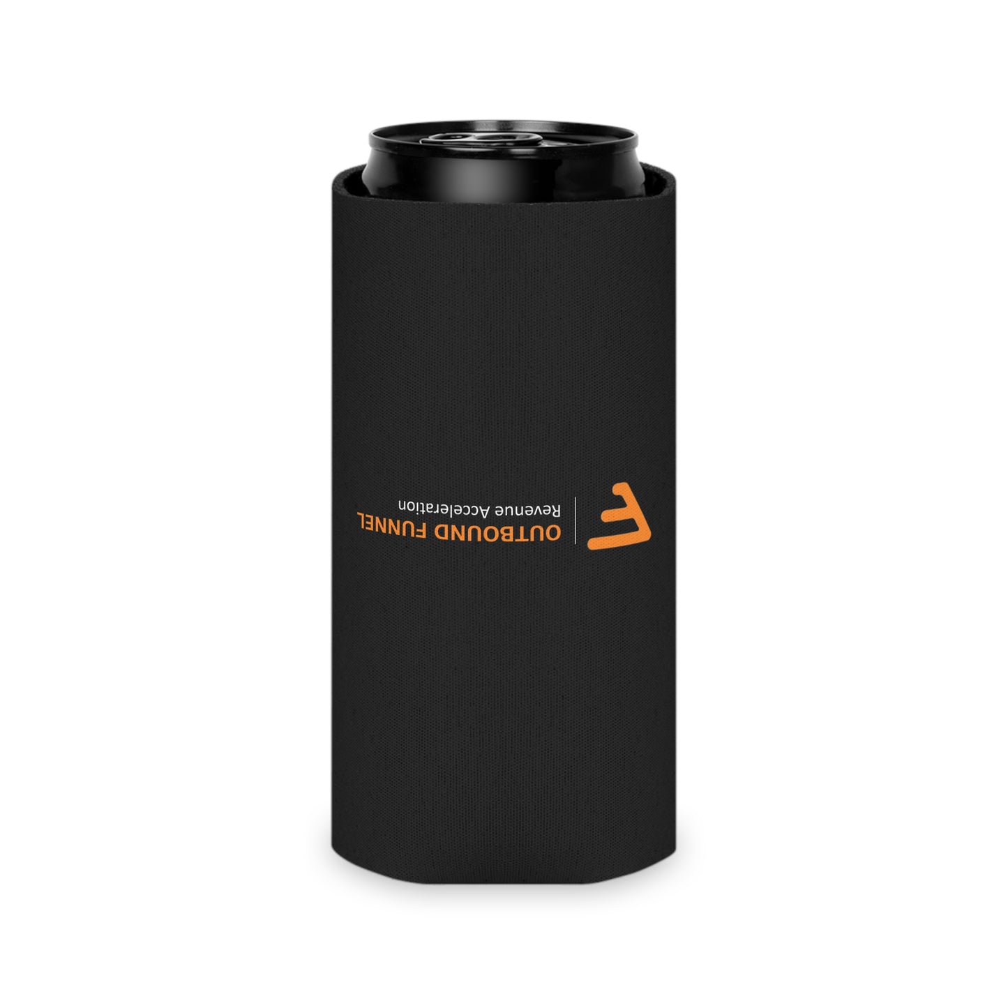 Outdoorsy Orange Can Cooler - Ideal for Camping, Picnics & Tailgates