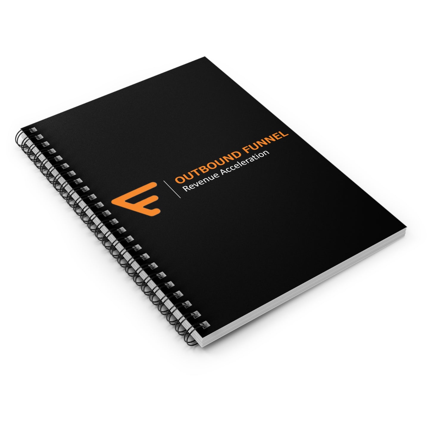 Outbound Funnel Revenue Acceleration Spiral Notebook